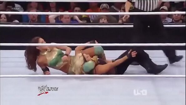 Kaitlyn Torres Divas Championship match. 2013.