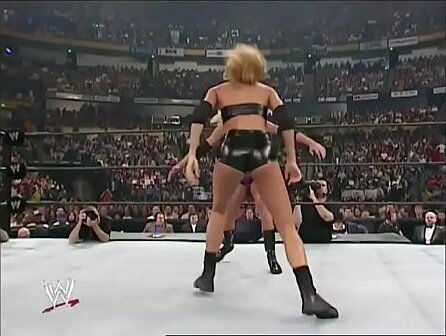 Trish Stratus Stacy Keibler.