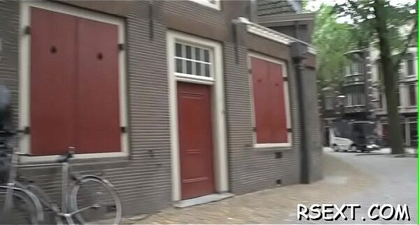 Horny whore gets down knees sucks weenie wildly