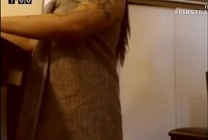 Camgirl gets Naked front delivery guy!