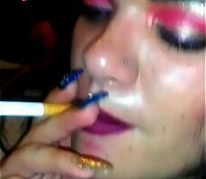 tsMia Smoking Blowjob