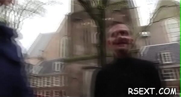 Bulky hooker gives steamy blowjob takes hard doggy