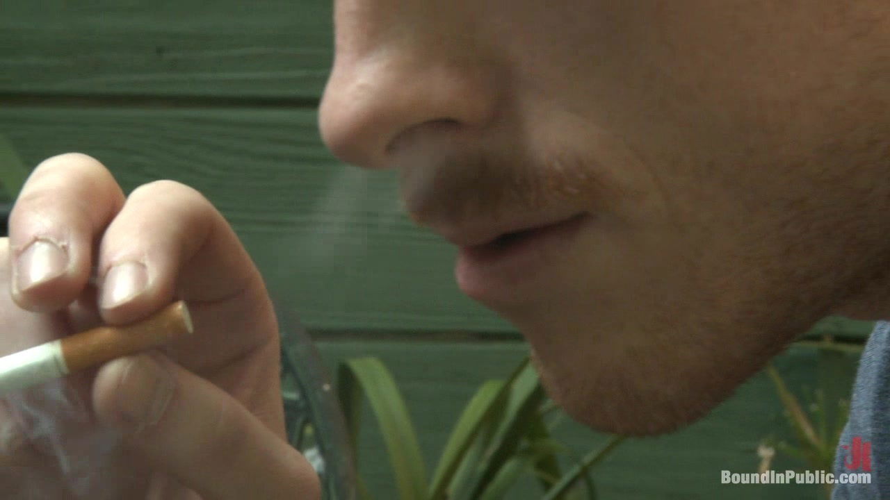 Bound in Public. Lazy employee abused and humiliated by coworkers at Stompers Boots