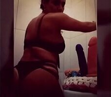 Brincando banho novamente