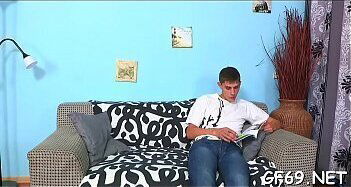 Wild chaps are tearing babe'_s chaste vagina with hardcore sex