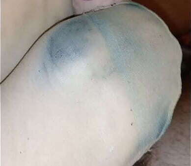 homemade footjob with dirty nylonsocks cumshot