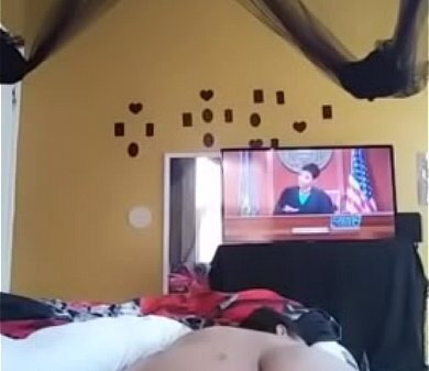 Humping pillow pussy..