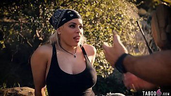 Border patrol picks fucks busty latina slut