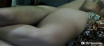 Deixei camera ligada quarto minha irm&atilde_ filmei fodendo namorado