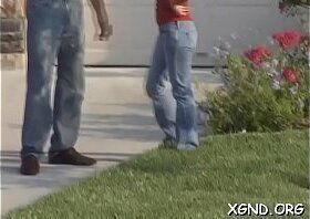 Teen muff with toys then gets some dick