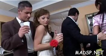 Perverted sex party with wild chicks getting fucked like crazy