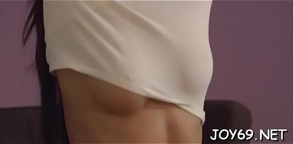 Horny teen toys shaved starving snatch solo