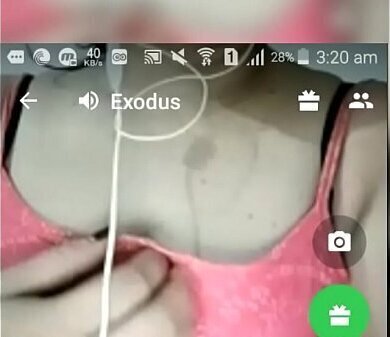 Camfrog10 wonderful girl shows huge