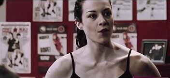 Tattooed Joanna fucks teammate Stoya