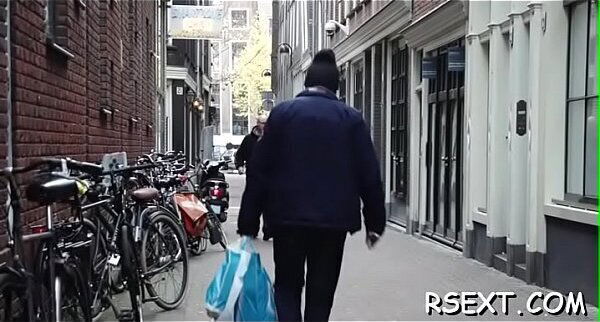 Plump hooker gives steamy blowjob takes hard doggy