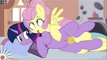 Twilight y Futa Fluttershy