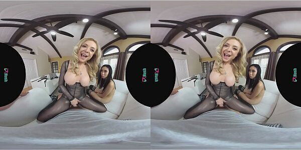 VRHUSH Naughty threesome with Hartley