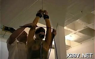 Coarse scenes pantoons torture with woman obedient bdsm scenes
