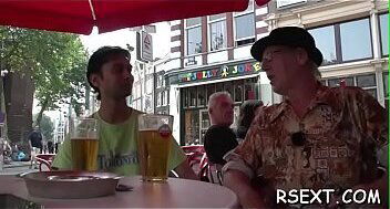 Nice tattooed mature hooker sucks rod and gets pussy licked