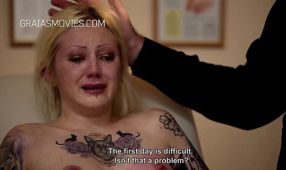 Crying bitch doctor&rsquo_s chair