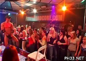 Boyz in club trickling anyone&rsquo_s pussy and fucking any one in same time