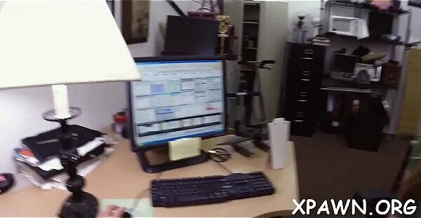 Delightsome amateur showing mean skills