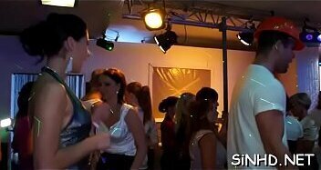 Hawt sirens are sharing succulent love muffins and pussies in the club