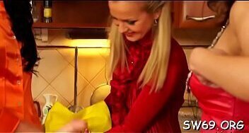 Hawt bitch gets lots slime face after gloryhole blowjob