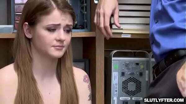 Officer pounds Rosalyn Sphinx tight pussy doggystyle position!