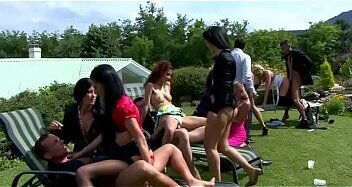 Steaming sex party action as naughty doxies take it deep