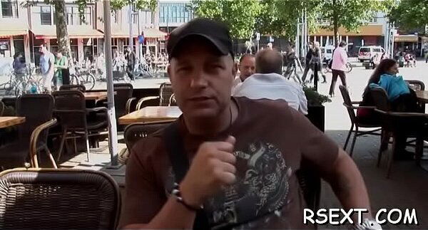 Mature hooker gets down sucks schlong before getting licked