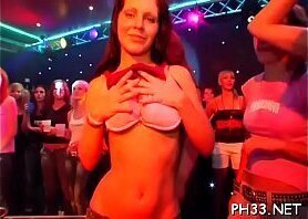 A lot of bang on dance floor blow jobs from blondes wild fuck