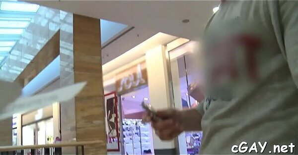 Cute stud gets obscene drilling from horny hunk