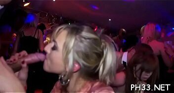 Blond ladies engulfing dicks and swallowing sperm from black dick