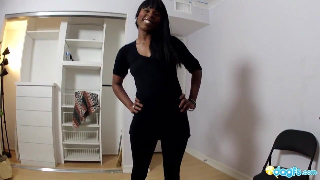 Teasing Lady Coffee Strips In Her Man's Office