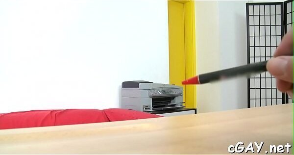 Deep drilling session sophisticated homosexual chap