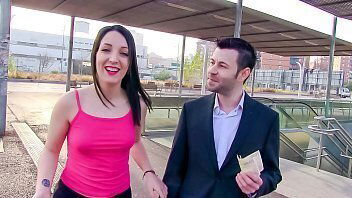 FOLLADORAS Sexy Spanish pornstar Rainbow picks fucks lucky amateur