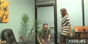 Dirty minded chicks playing coarse with swollen balls