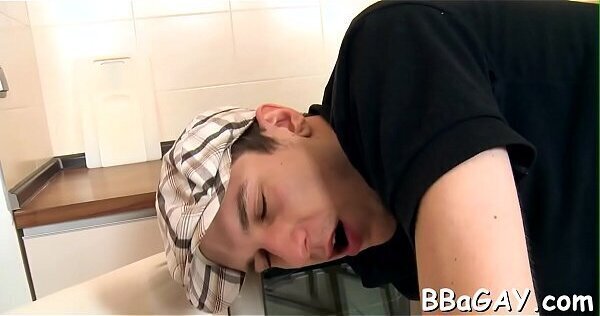 Pretty flower riding stud'_s jock tenaciously