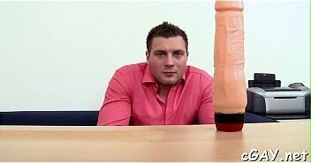 Sophisticated homosexual enjoying deep poundings