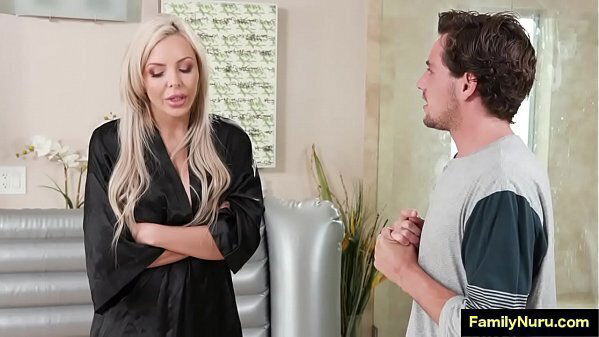 Mother naked massage