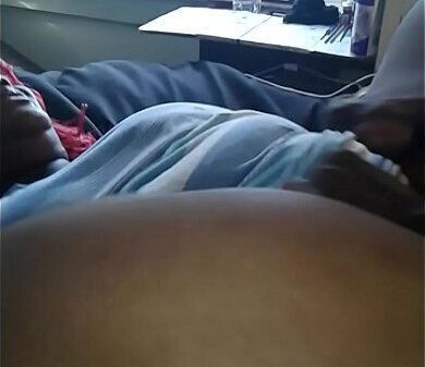 Jamaican Stretching Tight juicy hairy PUSSY &amp_ Cumming over LONG JUICY DICK listen moaning)