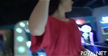 Exposed gal exposes her pussy to enjoy hot fucking