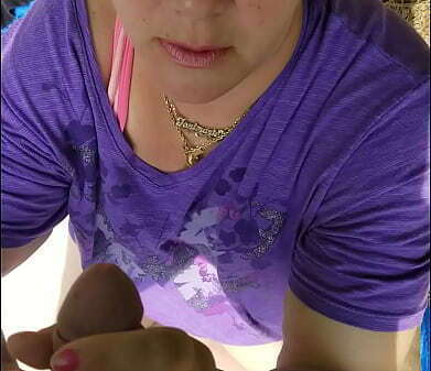 Cumming suckig ToniMari finds woods