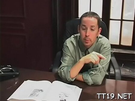 Horny teacher gets sucked plunges jock studnt'_s pussy