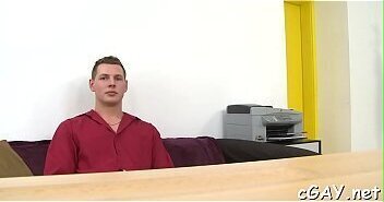 Marvelous flower giving hunk wicked blowjob