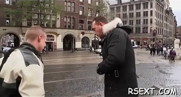 Horny visits prostitutes gets pecker sucked