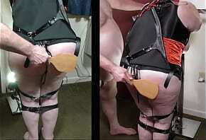 07-Aug-2017 Spanking the slut slave ass (Sklavin/Esclave/slave)