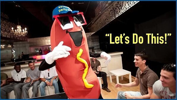 GAYWIRE These Sausages While They'_re Hot!