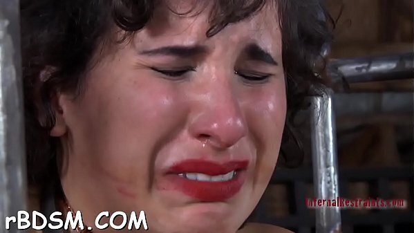 Slave receives lusty whipping before cum-hole torturing